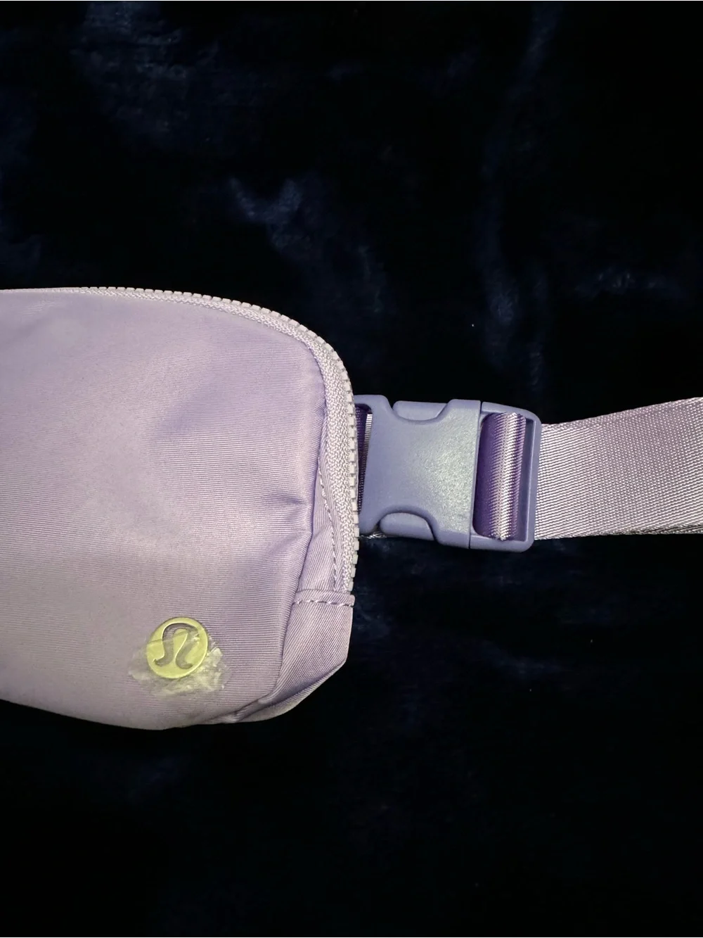 Lavender color belt bag